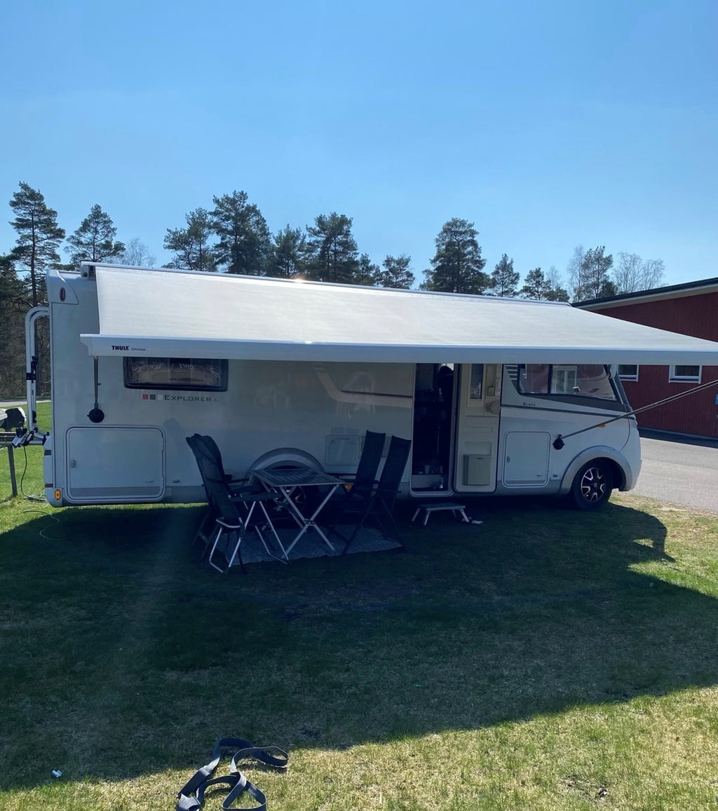 Väggfäste för markis (skruvfritt)