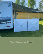 Smart popup vindskydd