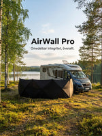 AirWall PRO™ - Smart popup vindskydd
