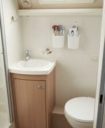 Hållare för tandborste/tandkräm/smink etc